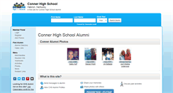 Desktop Screenshot of connerhighschool.org